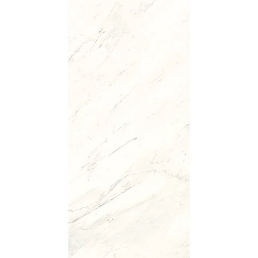 Magnifica Fusion Luxe White 86x40.63 6mm Honed Porcelain Shower Panel
