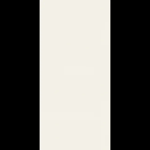 Magnifica Fusion Pure White 86x40.63 Honed 6mm Slab Porcelain Shower Panel