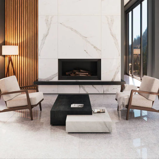 Magnifica Nineteen Forty Eight Shell Beach 48x48 8mm Polished Ceramic Tile