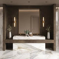 Magnifica The Thirties Calacatta Macchia Vecchia 29.5x29.5 Honed Ceramic Tile