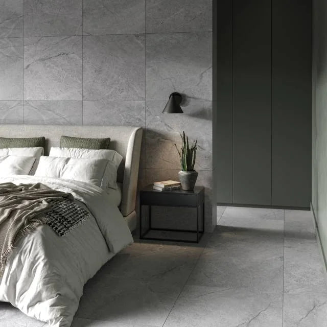 Magnifica The Thirties Savoie Blue 29.5x29.5 8mm Honed Ceramic Tile