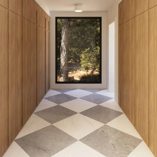 Magnifica The Thirties Savoie Blue 29.5x29.5 8mm Honed Ceramic Tile