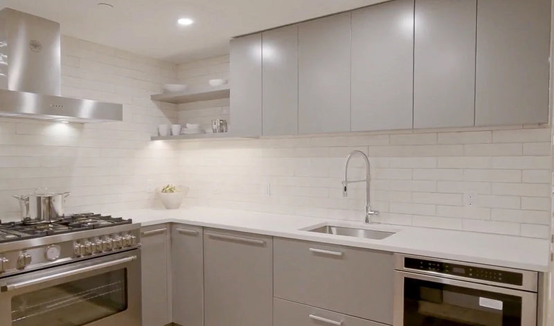 Maiolica Crackled 3x12 White Ceramic Wall Tile