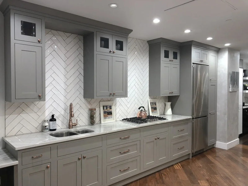 Maiolica Crackled 3x12 White Ceramic Wall Tile