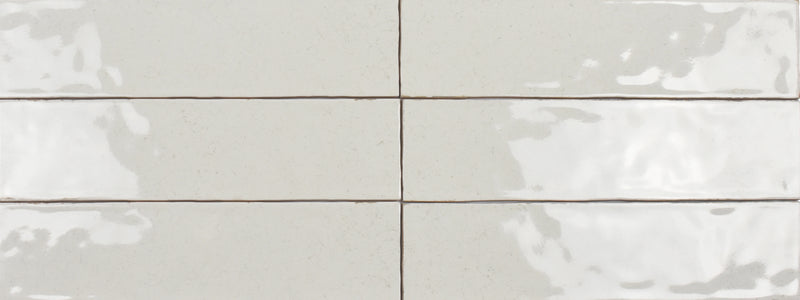 Maiolica Crackled Biscuit 3x12 Bullnose Ceramic Wall Tile