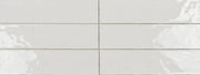 Maiolica Crackled 3x12 White Ceramic Wall Tile
