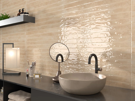 Makalu Beige 2x20 Porcelain Wall Tile