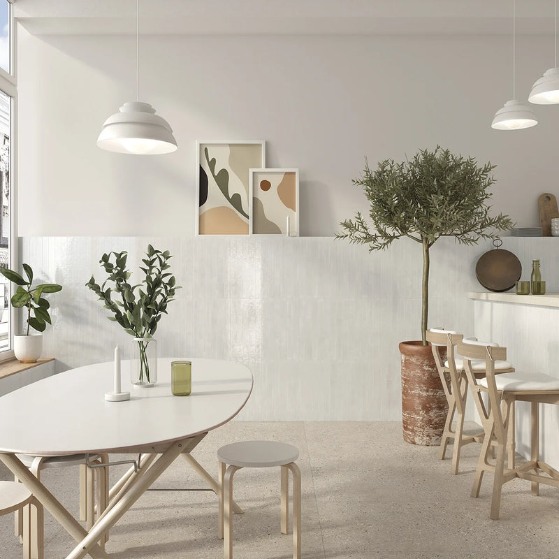 Makalu Blanco 2x20 Porcelain Wall Tile