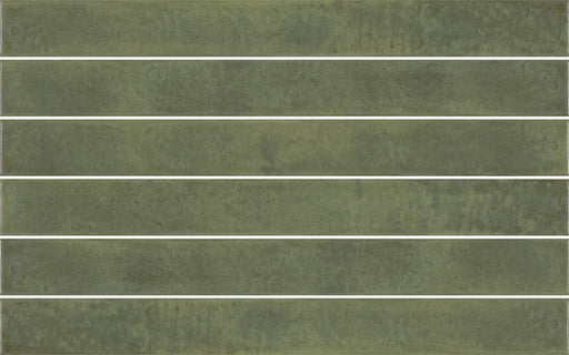 Makalu Verde 2x20 Porcelain Wall Tile