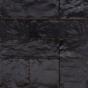 Mallorca Black 4x4 Matte Handmade Look Ceramic Tile