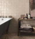 Mallorca Cream 4x4 Matte Handmade Look Ceramic Tile