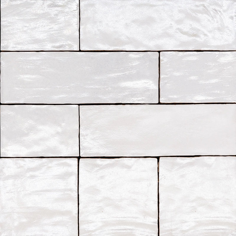Mallorca White 4x4 Matte Handmade Look Ceramic Tile