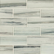 Malta Cliffs Subway 2x6 0.31 Inch Glass Tile