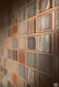 Manhattan Blend Pattern Misc. 0.31 Inch Glass Metal Blend Mosaic Tile