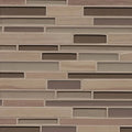Manhattan Flatiron 13x12 Random Interlock Stone/Glass Mosaic