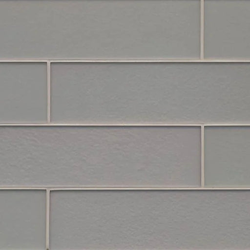 Manhattan Platinum 4x16 Matte Glass Field Tile