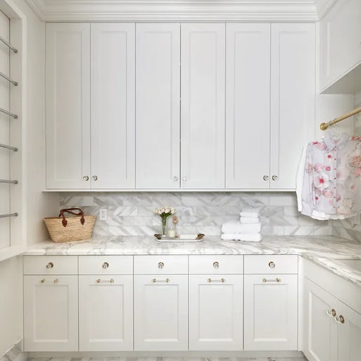 Manhattan Basketweave Polished Marble Mosaic