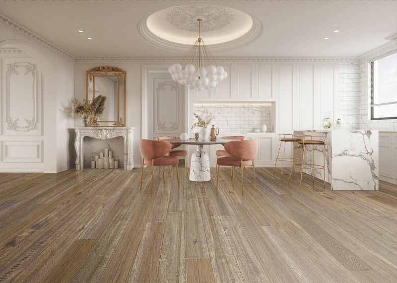 Maple Century 4-3/4xRL (12-48) Hand-Scraped Urethane Maple Wood Flooring