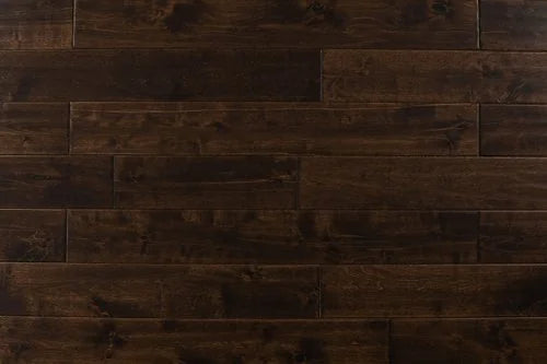 Maple Walnut 4-3/4xRL (12-48) Hand-Scraped Urethane Maple Wood Flooring