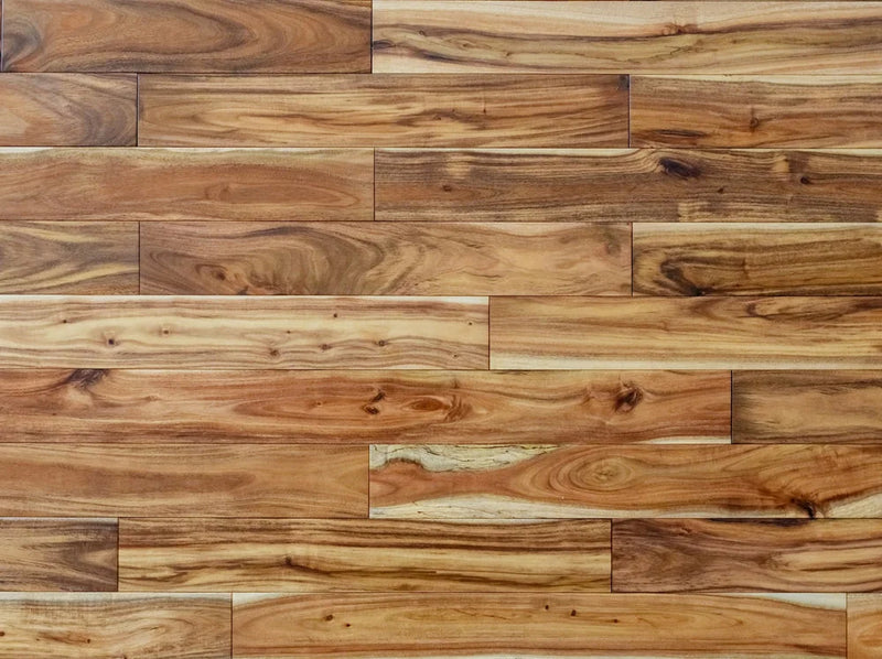 Maple Walnut 4-3/4xRL (12-48) Hand-Scraped Urethane Maple Wood Flooring