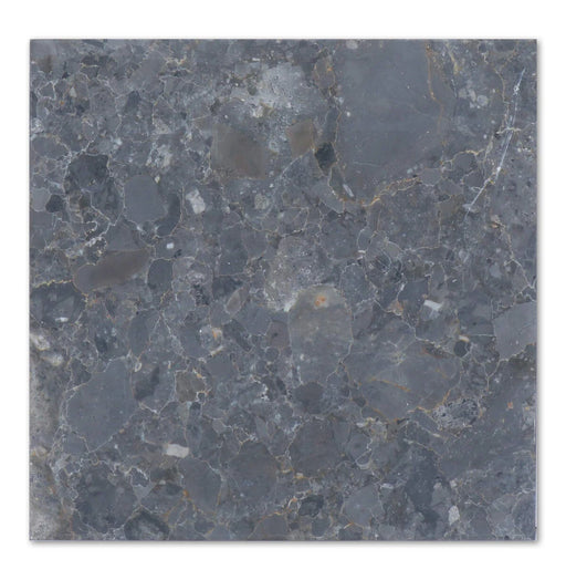 Breccia Grigio 12x12 Honed Veined Marble Tile