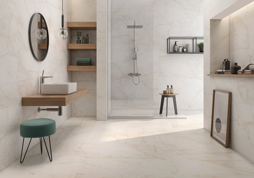 Marble Dolomita White 12x24 Glazed Porcelain Tile