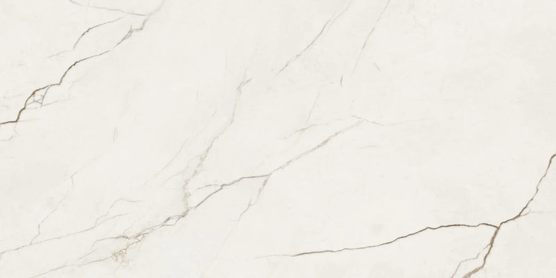 Marble Lincoln White 24x48 Glazed Porcelain Tile