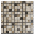 Travertine/Marble Mosaics Marble Mix 12x12 Polished Blend Marble Mosaic