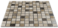 Travertine/Marble Mosaics Marble Mix 12x12 Polished Blend Marble Mosaic