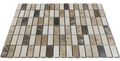 Mix 2x5/8 12x12 Natural Mixed Marble Mosaic