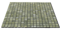 Verde Laguna 5/8x5/8 12x12 Sheet Natural Veined Marble Mosaic