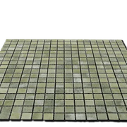 Verde Laguna 5/8x5/8 12x12 Sheet Natural Veined Marble Mosaic