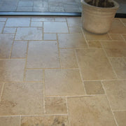 Marciano Chiseled Lyon Pattern Marble Tile