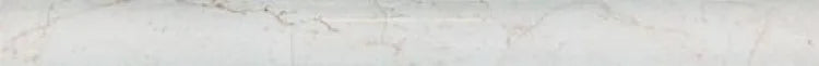 Marfil Quarter Round 1x12 Marble Look Ceramic Trim