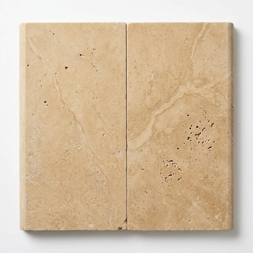 Marigold 12x24 Pool Coping 5cm Travertine Paver close-up