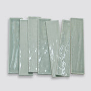 Marin Aloe Green 10x2.5 Ceramic Wall Tile