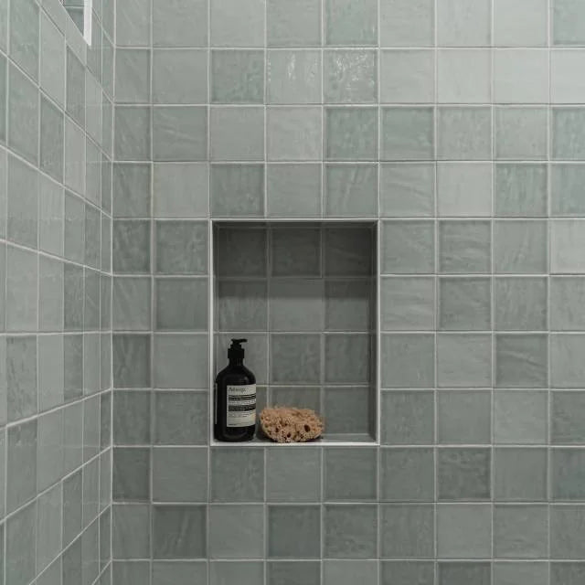 Marin Aloe Green 4x4 Wall Ceramic Tile