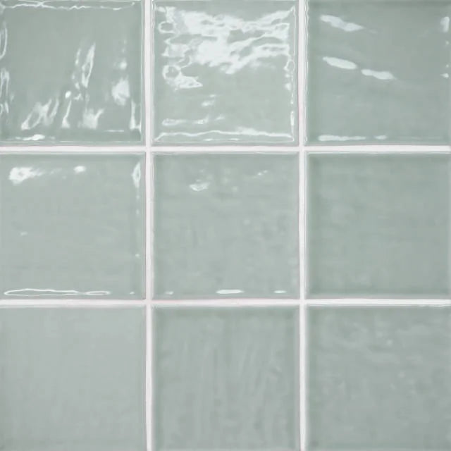 Marin Aloe Green 4x4 Wall Ceramic Tile
