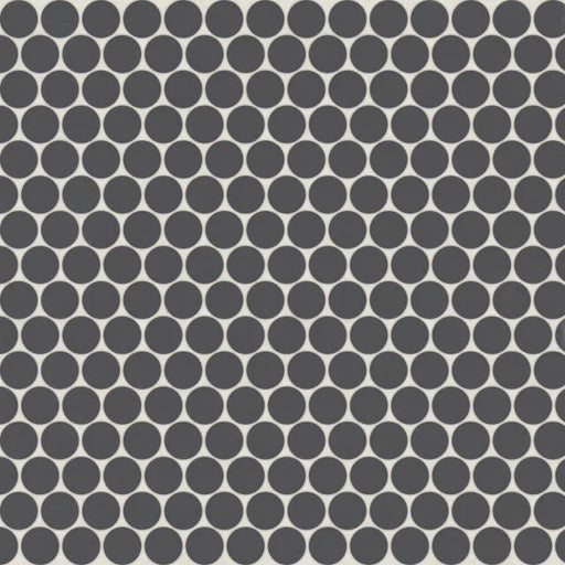 Marin Black Sea 12.5x11.5 3/4 inch Penny Matte Glass Mosaic