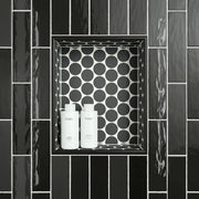 Marin Black Sea 10x2.5 Ceramic Wall Tile
