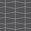 Marin Black Sea Trapezoid Matte Porcelain Mosaic