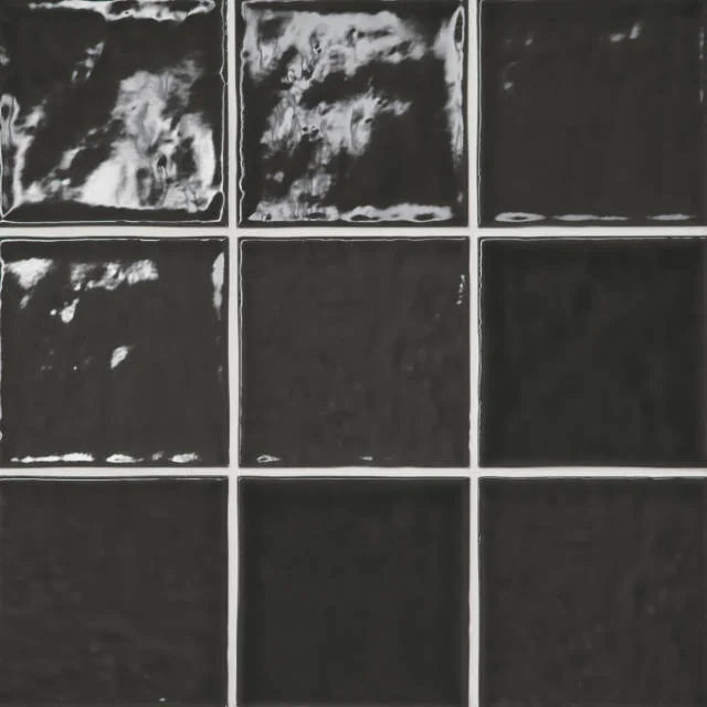 Marin Black Sea 4x4 Ceramic Wall Tile