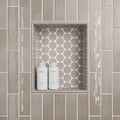 Marin Coastal Cliff 11.75x10.5 2x2 Penny Matte Glass Mosaic