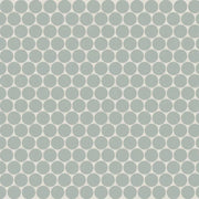 Marin Matte Aloe Green 12.5x11.5 Penny Porcelain Mosaic