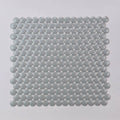 Marin Matte Aloe Green 12.5x11.5 Penny Porcelain Mosaic