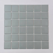 Marin Matte Aloe Green 2x2 Square Glass Mosaic