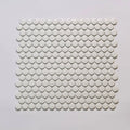 Marin Matte Pearl White 12.5x11.5 Penny Porcelain Mosaic