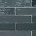 Marin Midnight Tide 10x2.5 Ceramic Wall Tile