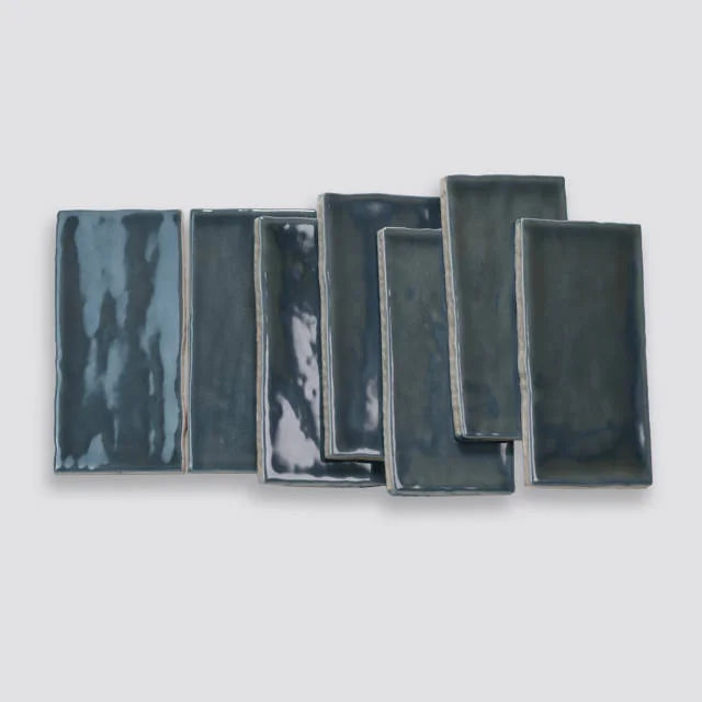 Marin Midnight Tide 5x2.5 Ceramic Wall Tile