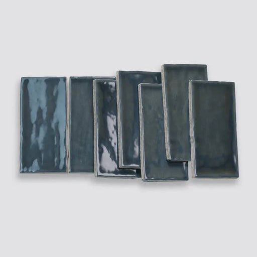 Marin Midnight Tide 5x2.5 Ceramic Wall Tile